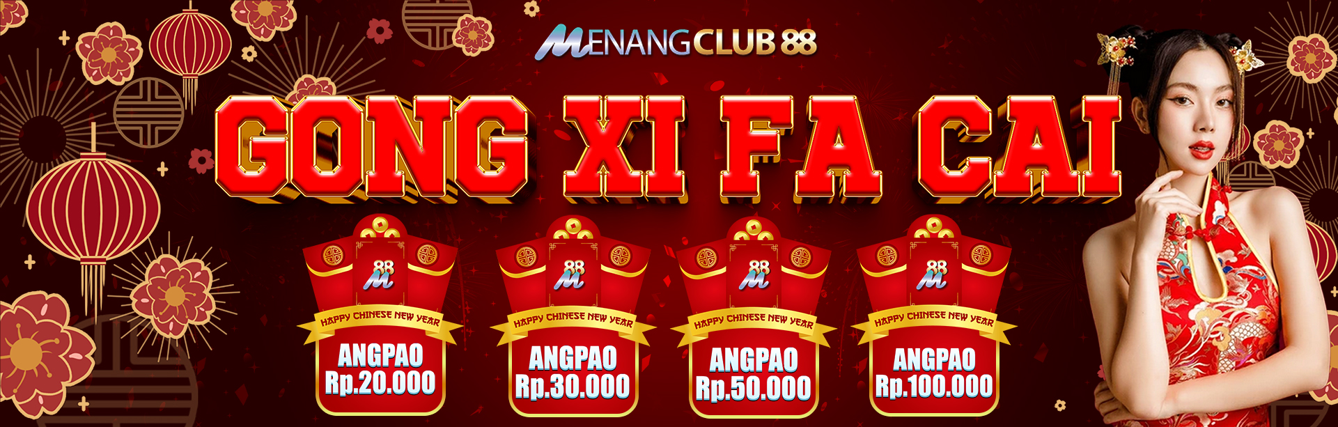 MENANGCLUB88 BAGI - BAGI ANGPAO DI JANUARI 2025