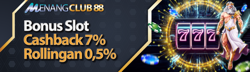 Bonus Rollingan 0.5% + Cashback 7% SLOT DOUBLE